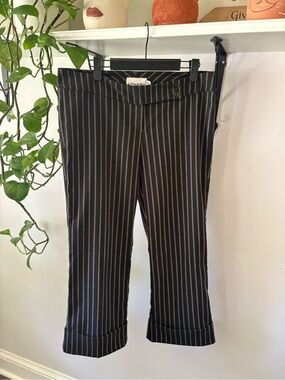 Chadwicks Brown Pinstripe Trousers